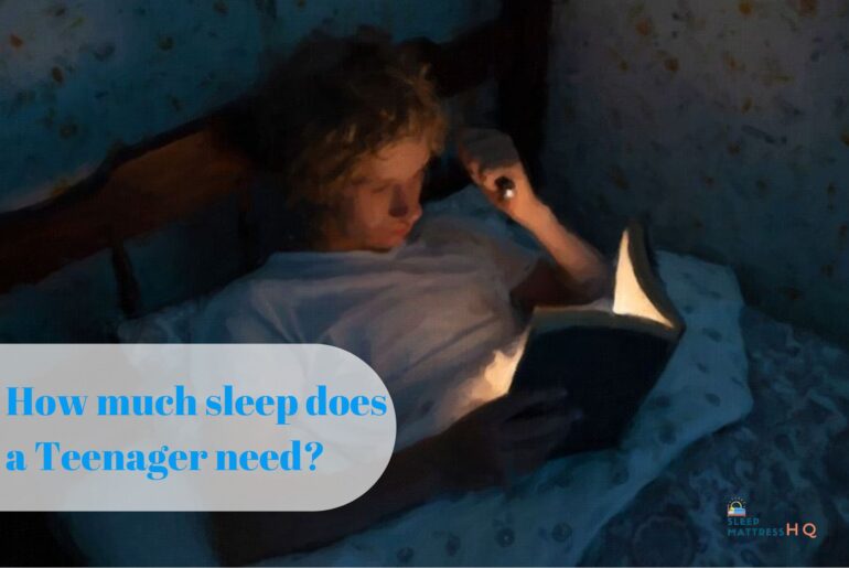 How much sleep does a Teenager need?